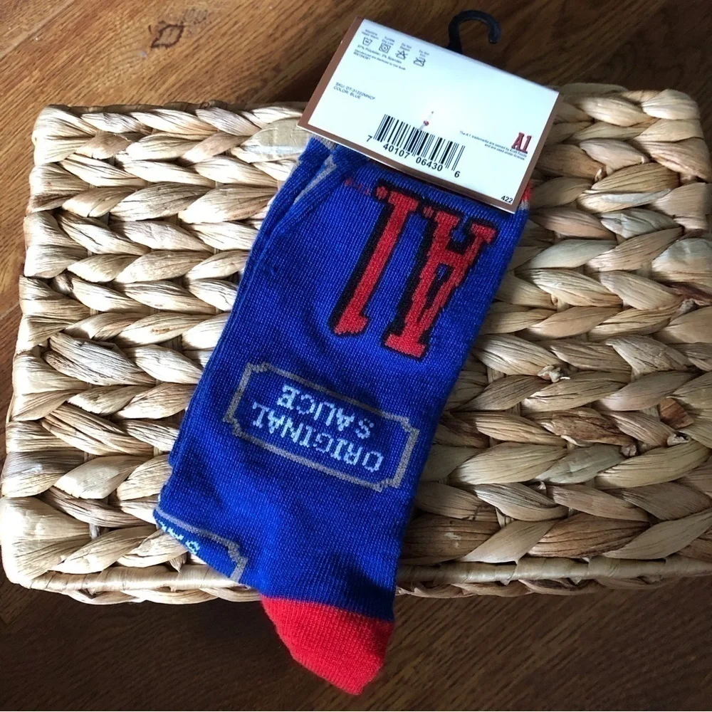 A1 Oringinal Sauce food crew socks